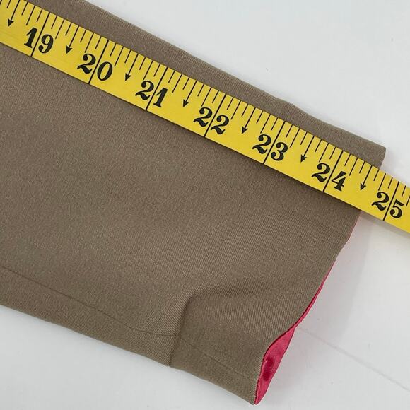 Iman Women's Blazer, Tan With Pink Lining, Size Small - Picture 6 of 9